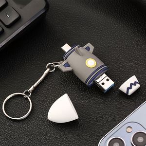 Memoria USB Personalizada de PVC de 4GB, 32GB, 256GB, 512GB, Disco de Memoria USB para Regalo Promocional - Product Image 3