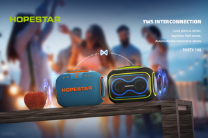 Hopestar <span class=keywords><strong>partybox</strong></span> 140ลำโพงแบบพกพา80W 12500mAh RGB ไฟ LED ลำโพงปาร์ตี้พร้อมไมโครโฟน - Product Image 3