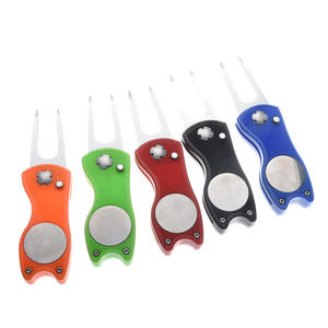 <b>Golf</b> Repair Fork with Spring Green <b>Ball</b> Mark for Green Lawn Dividers - Product Image 3