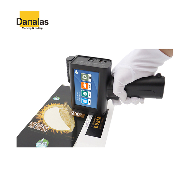 High Definition Inkjet Printer Small Handheld Multi Color Cartridge Handheld TIJ Printer