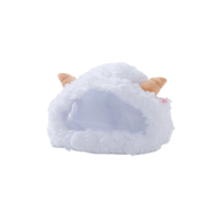 Chapeau pour chat, petit couvre-tête en laine pour animaux de compagnie, décoration pour petit chien, chapeau mignon en forme de mouton, accessoire magique pour la photographie