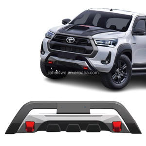 POUR TOYOTA HILUX 2020-2023 COUVERCLE DE <span class=keywords><strong>PROTECTION</strong></span> <span class=keywords><strong>SOUS</strong></span> PARE-CHOCS AVANT JUPE PARE-CHOCS GARDE - Product Image 2
