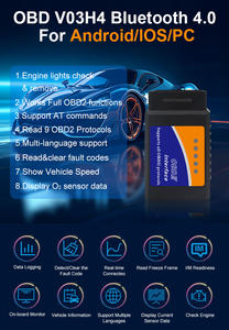 OEM/ODM V03H4 휴대용 12V 자동차 진단 도구 스마트 다기능 엔진 결함 감지기 Elm327 OBD2 스캐너 - Product Image 4