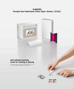 <span class=keywords><strong>Impresora</strong></span> Fotográfica Portátil Profesional, Mini <span class=keywords><strong>Impresora</strong></span> de Bolsillo, Accesorio con 10 Hojas de <span class=keywords><strong>Papel</strong></span> Plástico, Resolución de 313x313dpi, para 5 Cartuchos de Tinta - Product Image 4