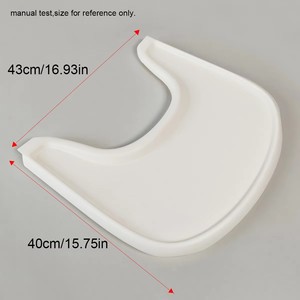 Bandeja para Silla de Bebé para Silla Alta Stokke Tripp Trapp, Utilizada como Plato para Meriendas o Bandeja de Juguetes, Soporte de Almacenamiento con Adsorción al Vacío - Product Image 2