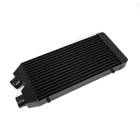 Radiador de Coche Intercooler de Instalación en el Mismo Lado para Mustang/Nissan 280Z/Eclipse-530x280x76MM-63MM Admisión Turboalimentada Modificada