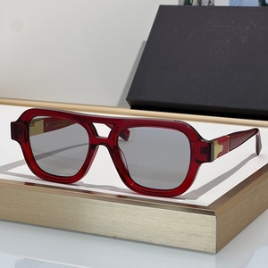 KUB S6 53-20-145 Occhiali da Sole di Alta Qualità per Uomo e Donna, Design Classico Punk di Lusso in Acetato e Titanio, Protezione UV400, con Scatola - Product Image 5