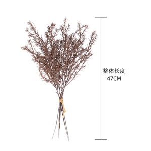 ช่อกุหลาบโรสแมรี่ประดิษฐ์สีน้ำตาลอมเขียวจาก CallaFloral สำหรับตกแต่งงานแต่งงาน เป็นมิตรกับสิ่งแวดล้อม รุ่น YC1088 - Product Image 4