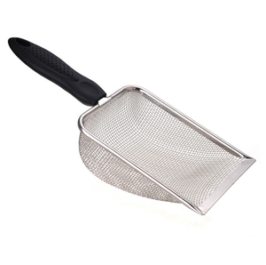 Edelstahl-Tierstreu-Schaufel für Bequeme Tierpflege - Product Image 1