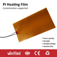 Película Calefactora de Poliimida Flexible con Pantalla Digital de Temperatura 12V 24V 110V 220V