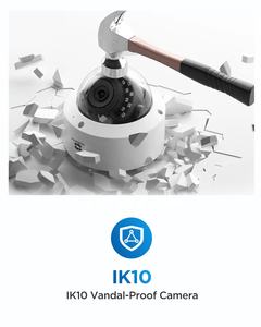 Système de caméra de sécurité PoE GWSECU 16 canaux, <span class=keywords><strong>kit</strong></span> NVR PoE avec disque dur 4 To, 12* caméras IP PoE mixtes étanches 5MP, AI CCTV pour la maison et le commerce - Product Image 5