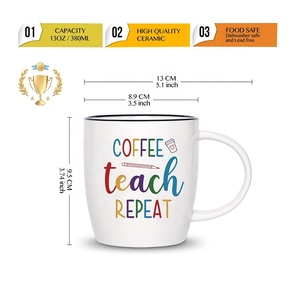 Taza <span class=keywords><strong>de</strong></span> café <span class=keywords><strong>de</strong></span> cerámica para el día <span class=keywords><strong>del</strong></span> <span class=keywords><strong>maestro</strong></span> <span class=keywords><strong>de</strong></span> 13oz, <span class=keywords><strong>tazas</strong></span> <span class=keywords><strong>de</strong></span> porcelana <span class=keywords><strong>de</strong></span> alta calidad, regalos <span class=keywords><strong>de</strong></span> promoción <span class=keywords><strong>del</strong></span> festival con <span class=keywords><strong>diseño</strong></span> personalizado - Product Image 2