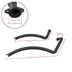 สำหรับ Suzuki boulevle <span class=keywords><strong>C50</strong></span> C50T C50C คลาสสิก05-24ท่อไอเสียเก็บเสียง M50 VL800 Volusia 800 01-24ผู้บุกรุก1500 CC - Product Image 2