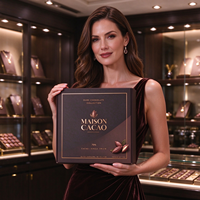 Fabricant Professionnel – Vente Chaude – Boîte à Chocolats Magnétique Personnalisée Imprimée – Coffret Cadeau de Luxe pour le Ramadan avec Sac Cadeau