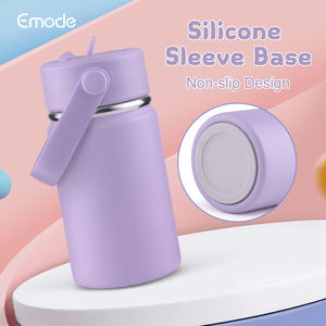 12盎司不锈钢儿童水瓶带吸管儿童儿童双酚a免费儿童饮料学校儿童可爱水瓶 - Product Image 3