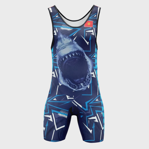 2025 nuevas camisetas de lucha libre personalizadas para hombres, traje de levantamiento de pesas por sublimación a la venta - Product Image 2