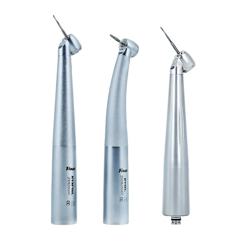 Localizador dental de fibra óptica, 45 peça de mão, acoplamento rápido, mini peça de mão para extração de dentes