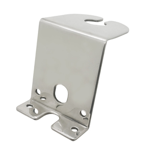Support de montage <span class=keywords><strong>d</strong></span>'<span class=keywords><strong>antenne</strong></span> en acier inoxydable en forme de L Z personnalisé pour CB UHF VHF jambon Radio finition polie capot garde-boue support de poteau voitures - Product Image 4