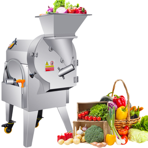 Nouvelle Hachoir-Trancheuse Commerciale Grande Capacité pour Légumes et Fruits, avec Moteur et Pompe à Engrenages, Écologique, pour Gingembre, Pomme de Terre, Oignon, Carotte - Product Image 1
