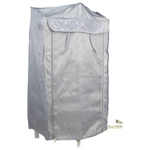 Séchoir à Linge Électrique Chauffant en Aluminium 220W à 3 Niveaux, Pliable pour un Rangement Facile, avec Housse - Product Image 4