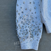 Fabricant de Sweat-shirts à Capuche Homme en Coton Zippés avec Strass, Personnalisables avec votre Logo