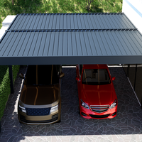 Pérgola Bioclimática para Estacionamiento de Autos, Techo de Aluminio Impermeable para Protección Solar, para Exteriores, Motorizada, para Autos, Pabellón, Gazebo