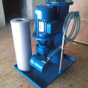Chariot de filtration d'huile mobile Qiaofeng Hydraulics LUC-40*10, équipement de filtration d'huile industrielle haute pression - Product Image 1
