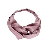 Gerine 19MM 100% Soie Naturelle Chouchou pour Cheveux Doux Accessoires Capillaires pour Femmes Bandeau de Beauté Couleur Unie Personnalisable
