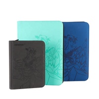 Dongguan Design Nouveauté Classeur de cartes en cuir PU transparent 3x4 pouces pour cartes de jeu