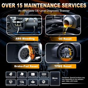 Alat diagnostik pemindai OBDMATE OBD2, OM507 baru 12V untuk GMC/Buick/Chevrolet/Cadillac 15 Resets (minyak/dll/EPB/ABS/SAS/BAT) penuh - Product Image 4