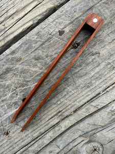 Wooden Tongs For Kitchen Cooking Grilling Serving And Food Handling Made From High Quality Natural Wood With Smooth Finish - Product Image 2