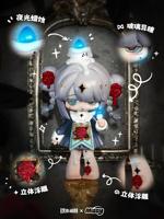Lot de 12 boîtes en gros WanLeXunChao Missy Sweet & Dark Lolita Crow Paradise Series Blind Box pour jouets, cadeaux et collection pour enfants
