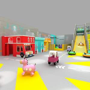 Ensemble commercial personnalisé pour enfants : Château de jeu, aire de jeux intérieure sur mesure pour tout-petits et équipement de terrain de jeu pour enfants - Product Image 3