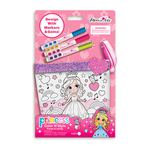กระเป๋าพิมพ์ลายสีแบบทำมือกระเป๋าพิมพ์ลายสีม่วงกระเป๋าเจ้าหญิงแบบสร้างสรรค์ - Product Image 3
