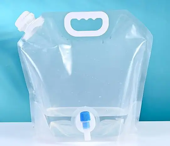 Custom Printing 500Ml -10000MLDisposable Nozzle Bags Beverage Ziplock Stand Up Plastic Packaging Spout Pouch For Liquid