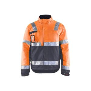 BLAKLADER - 486218115396XXL <b>Hi</b>-<b>Vis</b> winter <b>jacket</b> <b>Orange</b>/Mid grey - EAN 7330509755648 <b>HI</b>-<b>VIS</b> WORKWEAR - Product Image 1