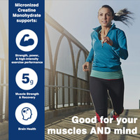 Boisson en poudre de monohydrate de créatine directe du fabricant bonne pour la récupération de la croissance musculaire pour supplément sportif adulte