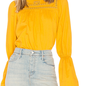 Venta caliente <span class=keywords><strong>cuello</strong></span> de <span class=keywords><strong>tortuga</strong></span> amarillo elegante modelos blusa de las mujeres - Product Image 5
