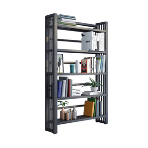 White Steel <b>Bookcase</b> Used <b>Library</b> <b>Bookcases</b> Used <b>Library</b> Bookshelves for Sale Libros rak Buku Libreria Scaffale - Product Image 3