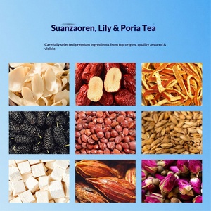 Té de Semillas de Azufaifo, Bulbo de Lirio y Poria para un Sueño Reparador; Set de Infusión Nocturna; 150g (30x5g) de Fábrica - Product Image 4