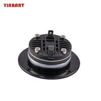 Haut-parleur de dôme YINBART 1,5 pouce (38 mm) à haute fréquence avec caoutchouc, métal et aluminium pour enceinte de cinéma maison