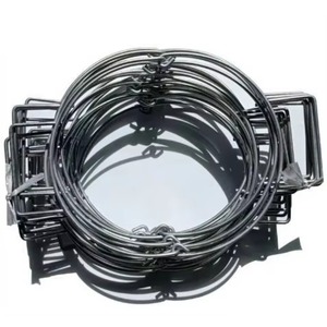 Muestra gratuita de bolsa de malla de nailon para pesca submarina, con asa de alambre galvanizado, para langostas, cangrejos y camarones. - Product Image 5