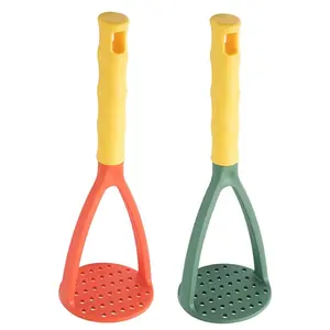 Herramienta de cocina de plástico PP Lavavajillas Utensilio de trituración Mano Patata Aguacate Smasher