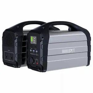 lithium battery powered solar generator portable power station with inverter for laptop