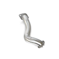 Pour Toyota 86 GT86 ZN6 2.0L FA20 SUS304, tube intermédiaire d'échappement soudé TIG, cintré au mandrin, sections centrales de longueur égale 2012-2019