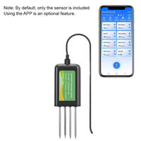 TR-THECSNPKPH08O Capteur de sol multi-paramètres 8-en-1 pour ferme intelligente, testeur d'humidité, de pH, d'EC et de NPK du sol, personnalisable, OEM/ODM disponible