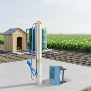 ปั๊มน้ำพลังงานแสงอาทิตย์ Sundanka 3DPC3.8-47-48-400 48V AC/DC แบบไร้แปรงถ่าน ใบพัดพลาสติก อัตราการไหล 3.8 ลูกบาศก์เมตร/ชั่วโมง ระยะส่ง 80 เมตร รับประกัน 3 ปี รับผลิตแบบ OEM/ODM/OBM - Product Image 1