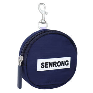 Pochette de rangement compacte et délicate en polyester imperméable, design simple, adaptée pour fixer sur un sac pour animaux de compagnie, pour ranger les sacs à déjections et les friandises. - Product Image 2