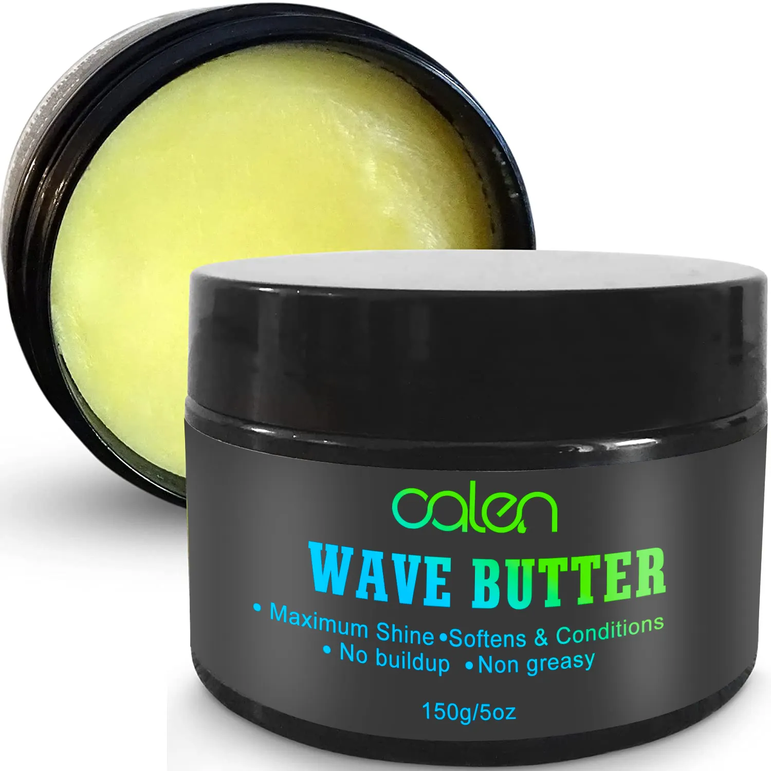 Oalen Private Label No Greasy erweicht und Bedingungen Maximum Shine Wave Butter für Männer