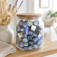Pierres d'agate roulées teintées et polies 10-15mm, pierres précieuses en vrac pour la guérison, la méditation, la décoration intérieure et le remplissage de vases
